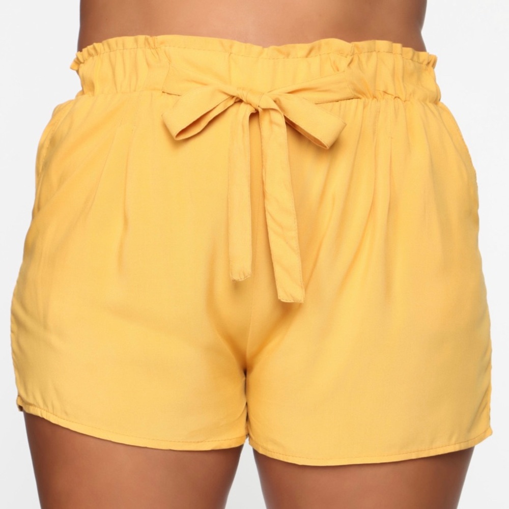 Tie Waist Shorts